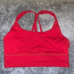 Lunar New Year lululemon energy bra longline red
